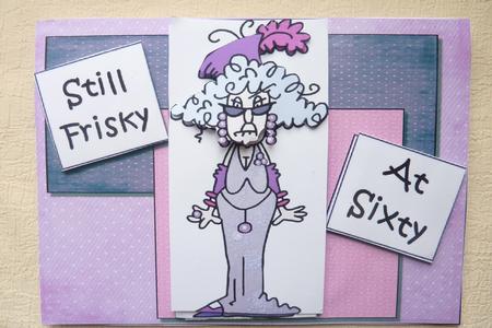 Stella's Still Frisky at Sixty Quick Card by Rosina Walker
