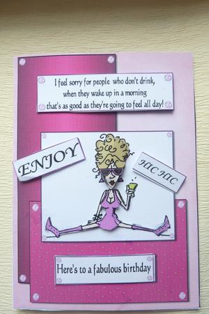 Rita Feels Good on Her Birthday by Rosina Walker