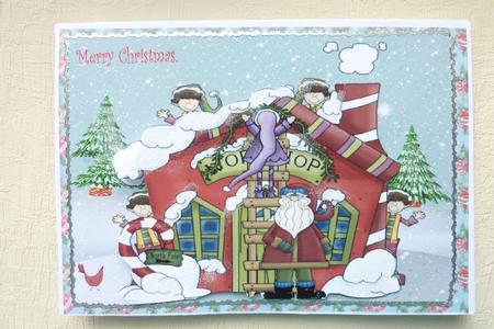 Four Christmas Toppers by Rosina Walker