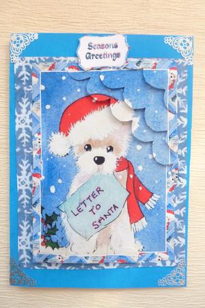 Letter to Santa Corner Stacker by Rosina Walker