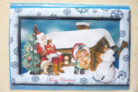 Winter Wonderland Frame Card by Rosina Walker
