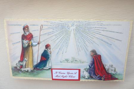 Little Town of Bethlehem Dl Card by Rosina Walker