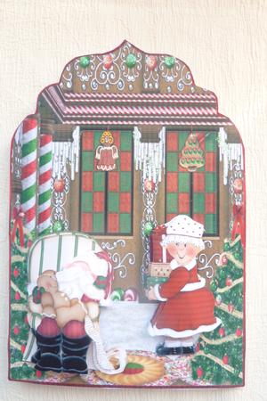 Santa Resting Before the Big Night by Rosina Walker