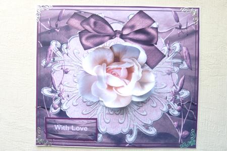 Purple Roses by Rosina Walker