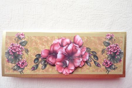 Pink Geranium by Rosina Walker