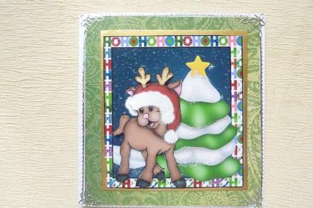 Santa Bear and Ruddy Christmas Toppers by Rosina Walker
