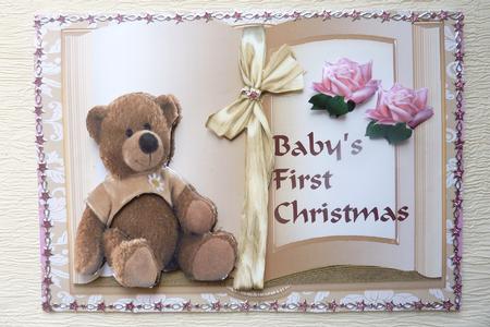 Baby Bear First Christmas by Rosina Walker