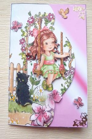 Pollyanna and Her Kitten by Rosina Walker