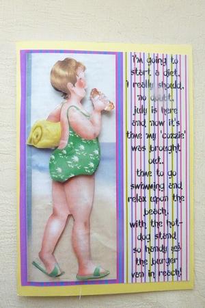 I'm Going to Start a Diet - July by Rosina Walker