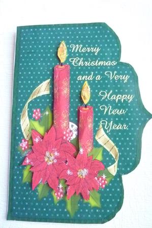 Christmas Scallop Edge by Rosina Walker