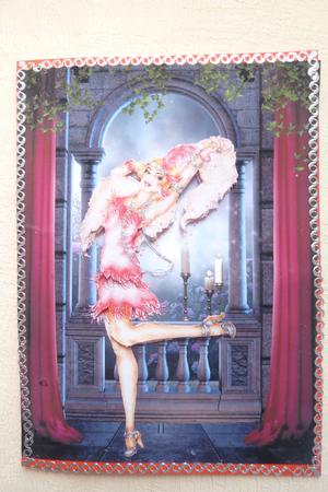 Love to Dance Art-deco A5 Card by Rosina Walker