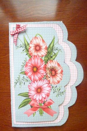 Beautiful Flowers Scallop by Rosina Walker