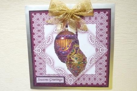 Pretty Plum 8x8 Square Topper Sheet by Rosina Walker