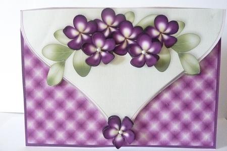 Fabulous Florals Envelope Card Front 4 by Rosina Walker