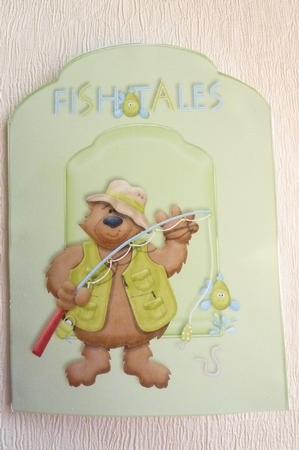 Fishtales Scalloped Top Quick Card by Rosina Walker