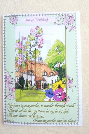 Spring Cottage by Rosina Walker