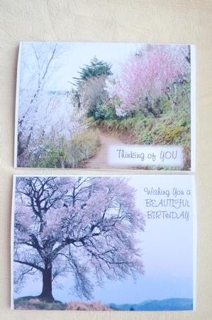Thoughts of Springtime - 2 Quick Card Fronts by Rosina Walker