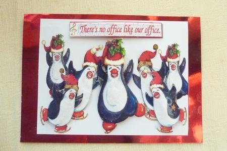 There's No Office Like Our Office Decoupage by Rosina Walker