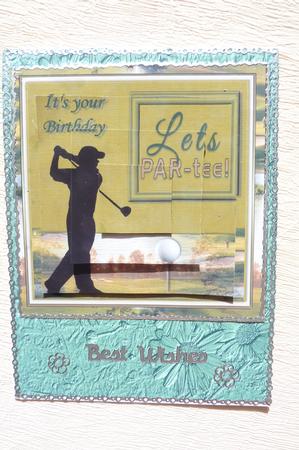 Lets Par-tee Birthday Golf Pyramid by Rosina Walker
