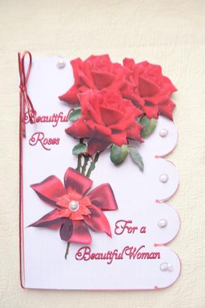 Roses for a Beautiful Woman by Rosina Walker