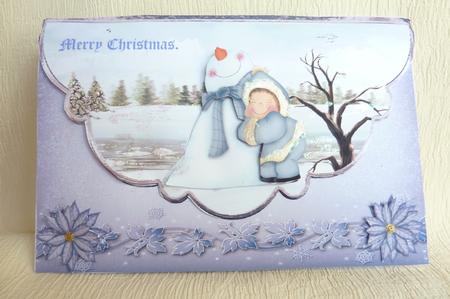 Snow Buddies Mock Envelope by Rosina Walker