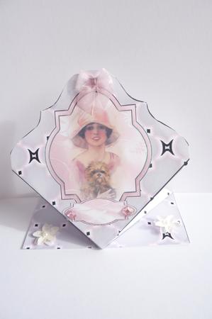 Springcard Vintage Lady by Rosina Walker