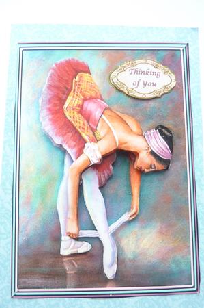 Ballerina Girl Topper by Rosina Walker
