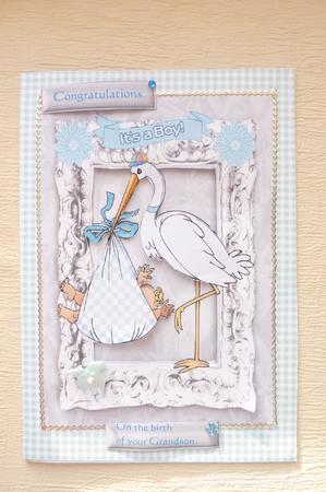 Special Delivery, Baby Boy & Baby Girl, Toppers by Rosina Walker