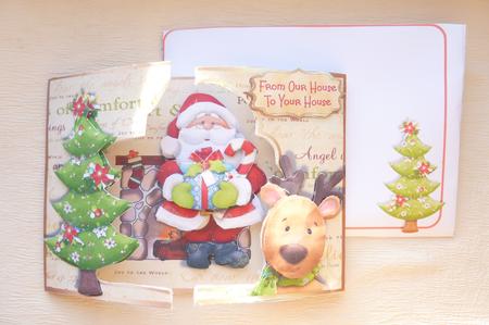 Open Fronts Shape-fold Card Kit - Santa, 'specially for You! by Rosina Walker