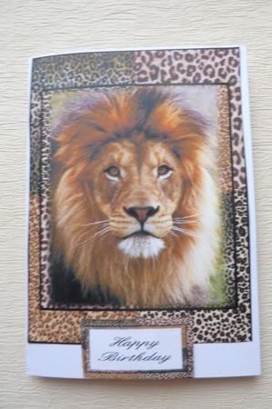 King of Beasts 6x8 Topper by Rosina Walker