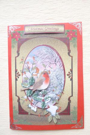 Robin in the Snow by Rosina Walker