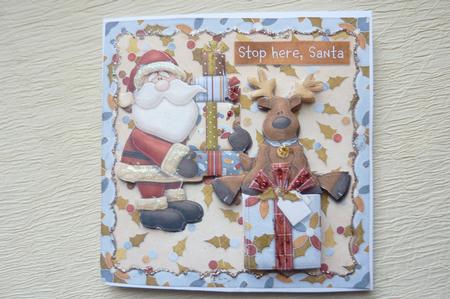 Stop Here, Santa by Rosina Walker