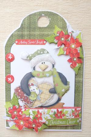 Penguin Christmas Cheer by Rosina Walker