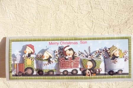 Penguin Train by Rosina Walker
