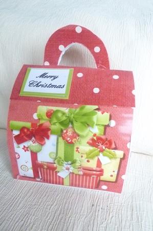 Single-sheet Trinket Bag - Ho Ho No! Lots to Deliver by Rosina Walker