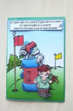 The Golfing Miracle by Rosina Walker