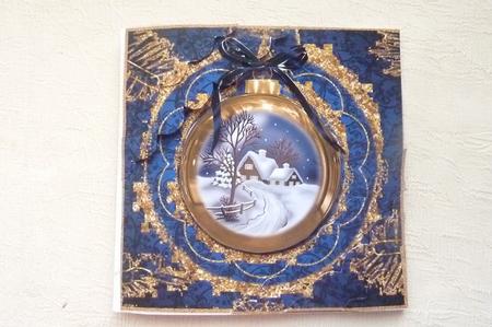 Christmas Bauble by Rosina Walker