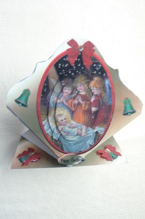 Jesus with Kids in Gold Nativity Fc by Rosina Walker