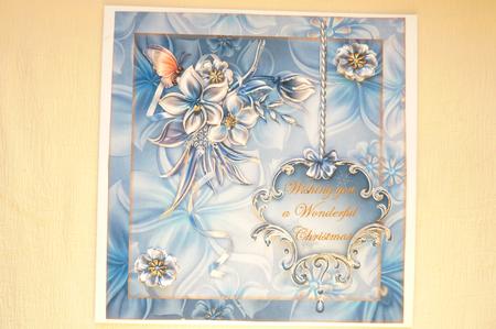 A Wonderful Christmas in Bleu by Rosina Walker