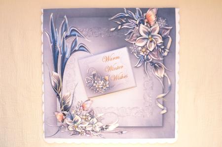 I'm Dreaming of a Bleu Christmas -  by Rosina Walker