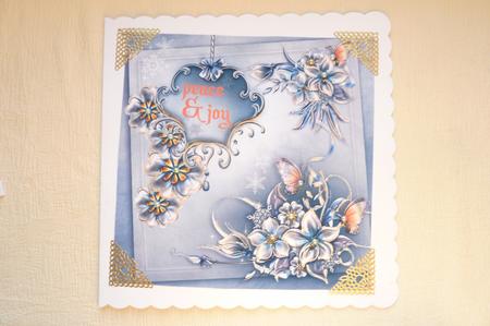 Winter Flowers Quick Card by Rosina Walker