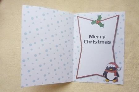 Christmas for Eddy the Penguin Insert by Rosina Walker