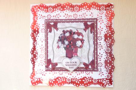 Red & Gold Wedding by Rosina Walker