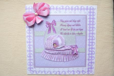 New Baby Girl Sleeping by Rosina Walker