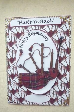 Happy Hogmanay by Rosina Walker