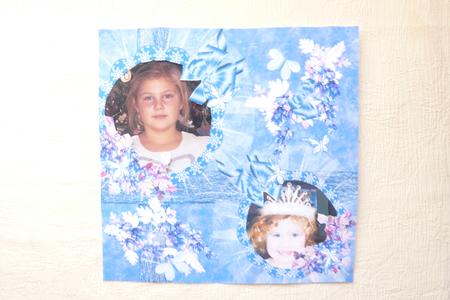 Butterflies and Lace Quick Scrapbook Pages by Rosina Walker