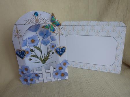Arch Card Kit - Bling and Flowers by Rosina Walker