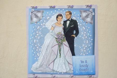 On Your Wedding Day 8x8 Topper by Rosina Walker
