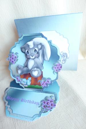 Loveable Skunk Shaped Easel Kit by Rosina Walker
