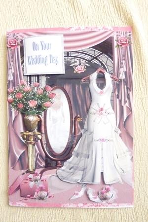 Roses for Her Big Day Quick Card by Rosina Walker